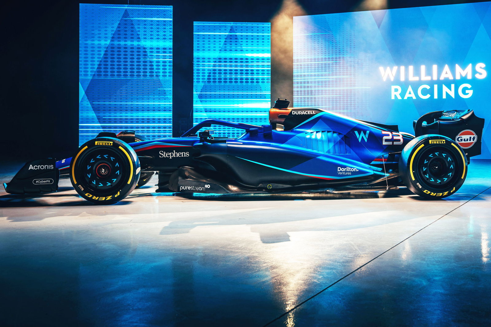 Williams Perkenalkan Livery F1 2023 dan Sponsor Gulf
